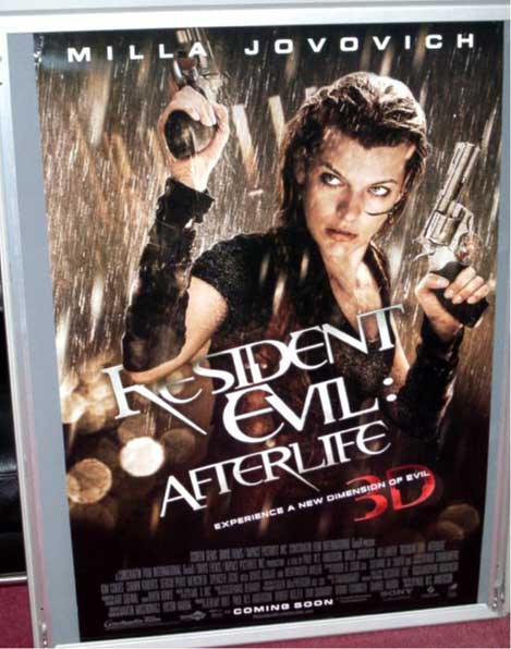 RESIDENT EVIL AFTERLIFE: One Sheet Film Poster RESIDENT EVIL AFTERLIFE: One Sheet Film Poster