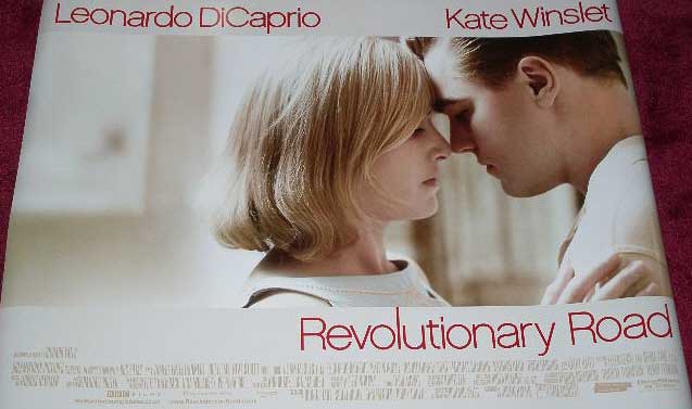 REVOLUTIONARY ROAD: Main UK Quad Film Poster REVOLUTIONARY ROAD: Main UK Quad Film Poster