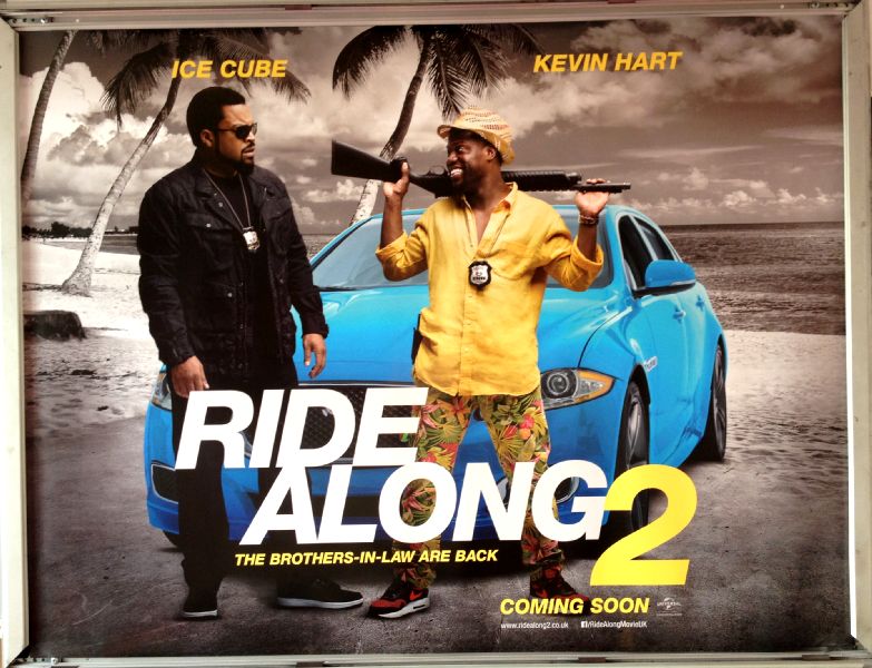 Cinema Poster: RIDE ALONG 2 2016 (Quad)  Ice Cube Kevin Hart Tika Sumpter