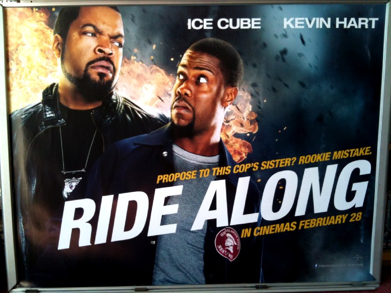 RIDE ALONG: UK Quad Film Poster RIDE ALONG: UK Quad Film Poster
