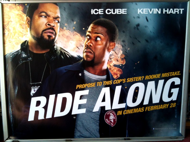 RIDE ALONG: UK Quad Film Poster