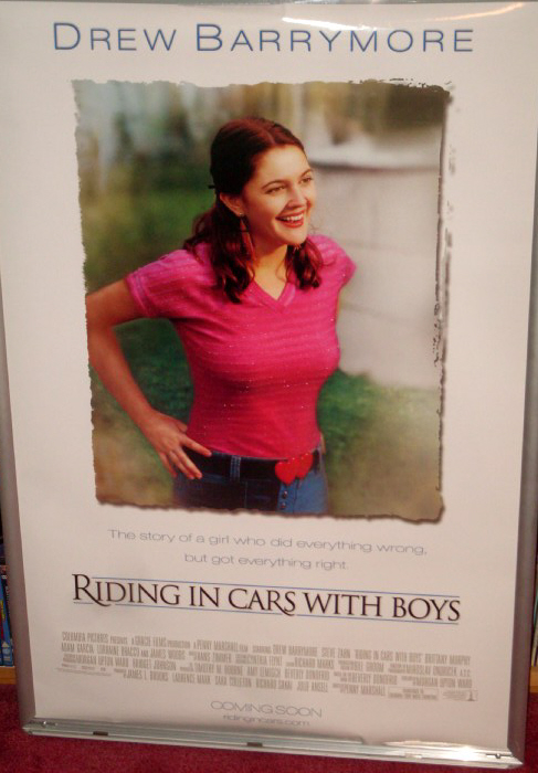 RIDING IN CARS WITH BOYS: One Sheet Film Poster RIDING IN CARS WITH BOYS: One Sheet Film Poster