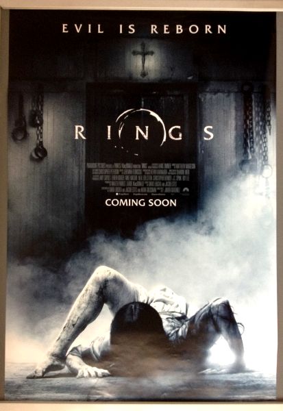Cinema Poster: RINGS 2017 (One Sheet) Vincent D'Onofrio Laura Wiggins Aimee Teegarden 