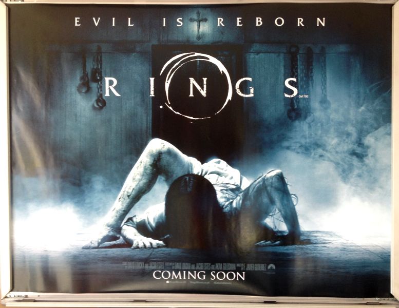 Cinema Poster: RINGS 2017 (Quad) Vincent D'Onofrio Laura Wiggins