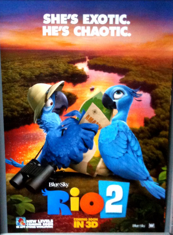 RIO 2: 'Chaotic' One Sheet Film Poster RIO 2: 'Chaotic' One Sheet Film Poster
