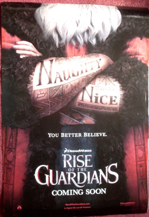 RISE OF THE GUARDIANS: Advance One Sheet Film Poster