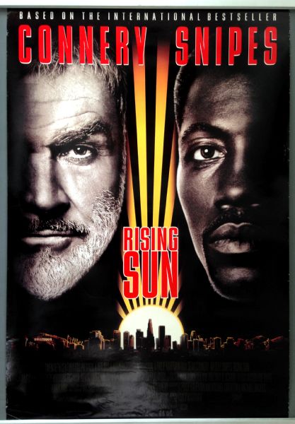 Cinema Poster: RISING SUN 1993 (One Sheet) Sean Connery Wesley Snipes Cinema Poster: RISING SUN 1993 (One Sheet) Sean Connery Wesley Snipes