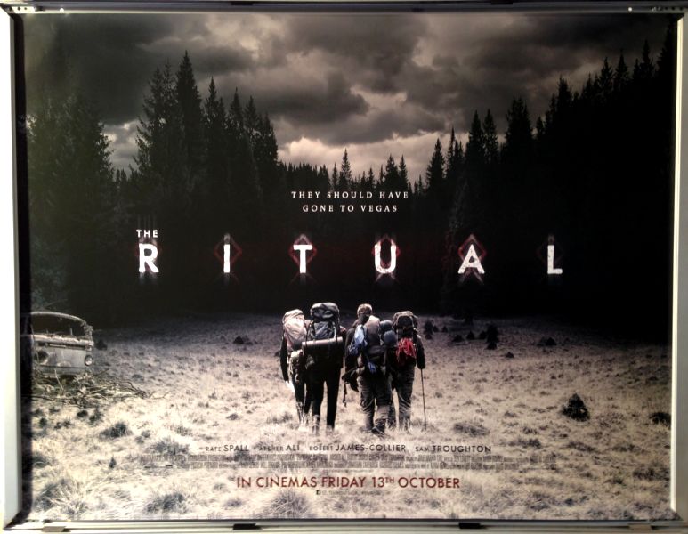 Cinema Poster: RITUAL, THE 2017 (Quad) Rafe Spall Robert James-Collier Arsher Ali