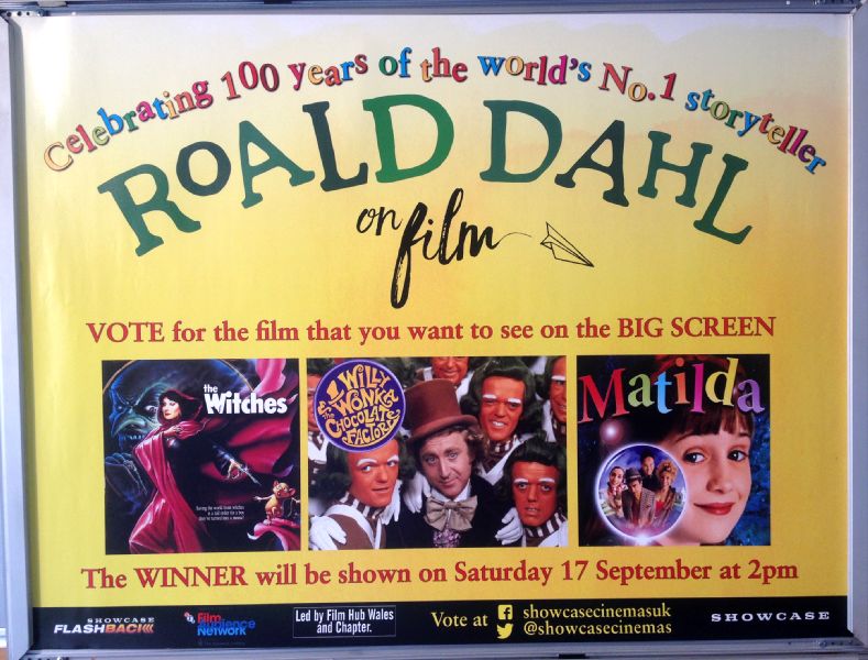 Cinema Poster: ROALD DAHL ON FILM 2016 (Quad)