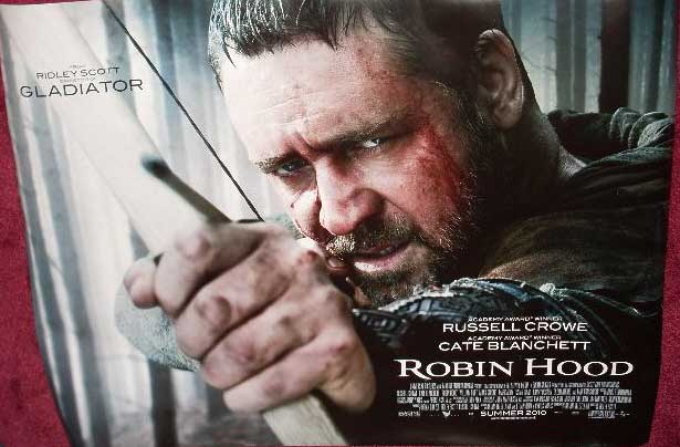 ROBIN HOOD: Advance UK Quad Film Poster