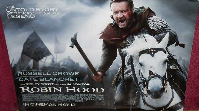 ROBIN HOOD: Main UK Quad Film Poster ROBIN HOOD: Main UK Quad Film Poster