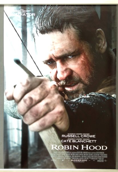 Cinema Poster: ROBIN HOOD 2010 (Arrow One Sheet) Russell Crowe Cate Blanchett Cinema Poster: ROBIN HOOD 2010 (Arrow One Sheet) Russell Crowe Cate Blanchett