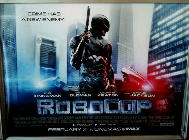 ROBOCOP (2014): UK Quad Film Poster ROBOCOP (2014): UK Quad Film Poster