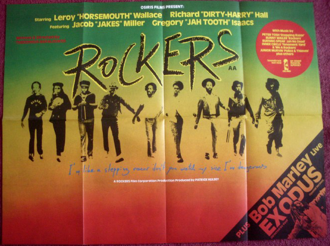 ROCKERS: UK Quad Film Poster