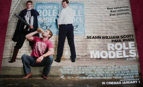 ROLE MODELS: Main UK Quad Film Poster