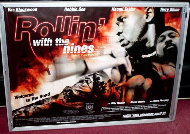 ROLLIN' WITH THE NINES: Main UK Quad Film Poster