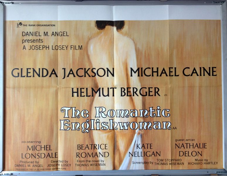 Cinema Poster: ROMANTIC ENGLISHWOMAN 1975 (Quad) Michael Caine Glenda Jackson Cinema Poster: ROMANTIC ENGLISHWOMAN 1975 (Quad) Michael Caine Glenda Jackson