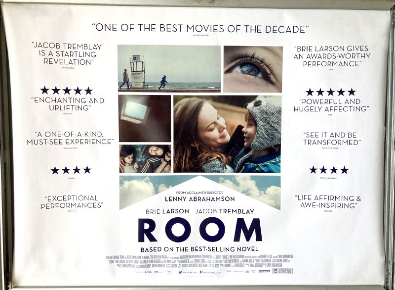 Cinema Poster: ROOM 2016 (Quad) Brie Larson Jacob Tremblay William H. Macy Cinema Poster: ROOM 2016 (Quad) Brie Larson Jacob Tremblay William H. Macy