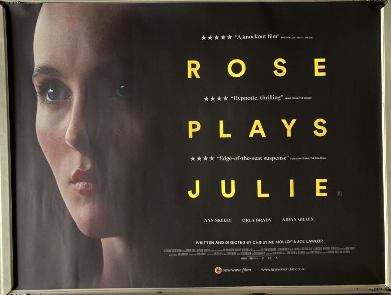 Cinema Poster: ROSE PLAYS JULIE 2019 (Quad) Ann Skelly Orla Brady Aidan Gillen Cinema Poster: ROSE PLAYS JULIE 2019 (Quad) Ann Skelly Orla Brady Aidan Gillen