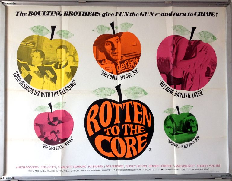 Cinema Poster: ROTTEN TO THE CORE 1965 (Quad) Anton Rodgers Eric Sykes Cinema Poster: ROTTEN TO THE CORE 1965 (Quad) Anton Rodgers Eric Sykes
