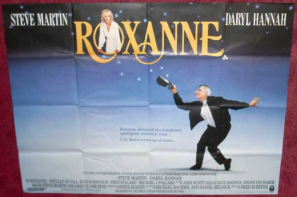 ROXANNE: UK Quad Film Poster ROXANNE: UK Quad Film Poster