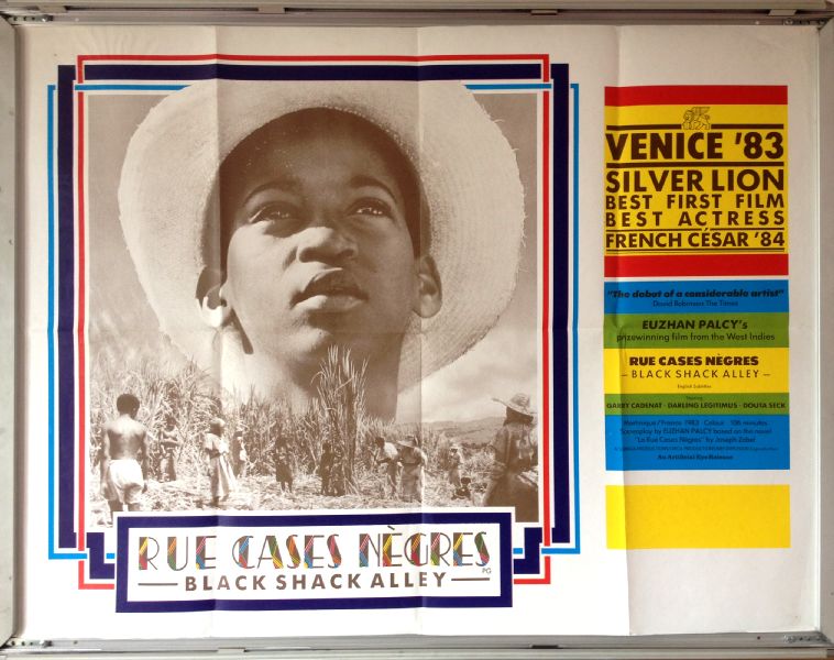 Cinema Poster: RUE CASES NEGRES aka BLACK SHACK ALLEY 1983 (Quad) Cinema Poster: RUE CASES NEGRES aka BLACK SHACK ALLEY 1983 (Quad)