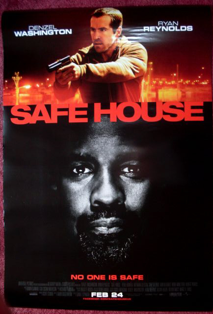 SAFE HOUSE: One Sheet Film Poster SAFE HOUSE: One Sheet Film Poster