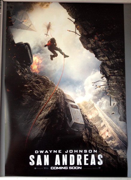 Cinema Poster: SAN ANDREAS 2015 (Advance One Sheet) Dwayne Johnson Kylie Minogue Cinema Poster: SAN ANDREAS 2015 (Advance One Sheet) Dwayne Johnson Kylie Minogue