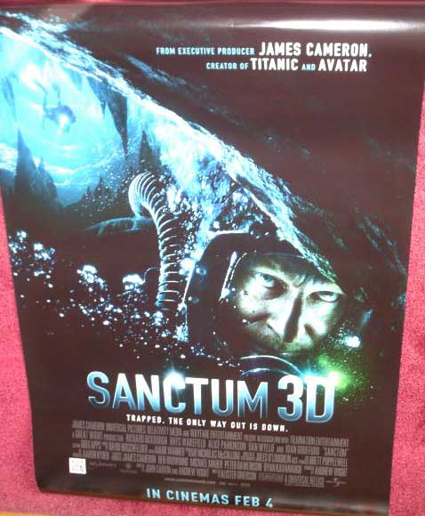 SANCTUM: Main One Sheet Film Poster SANCTUM: Main One Sheet Film Poster