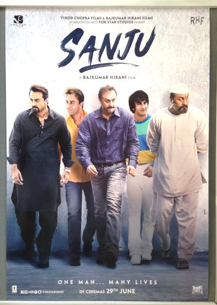 Cinema Poster: SANJU 2018 (One Sheet) Ranbir Kapoor Paresh Rawal Manisha Koirala Cinema Poster: SANJU 2018 (One Sheet) Ranbir Kapoor Paresh Rawal Manisha Koirala