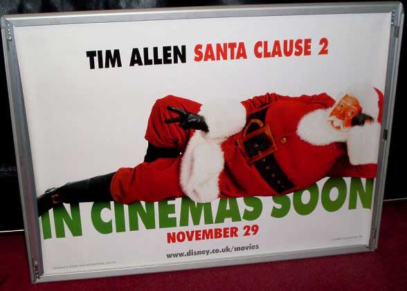 SANTA CLAUSE 2, THE: Advance UK Quad Film Poster