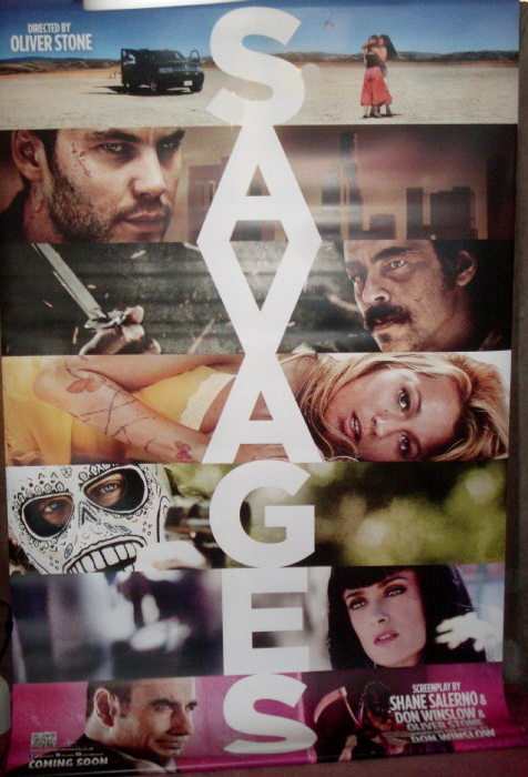SAVAGES: Oliver Stone Cinema Banner SAVAGES: Oliver Stone Cinema Banner