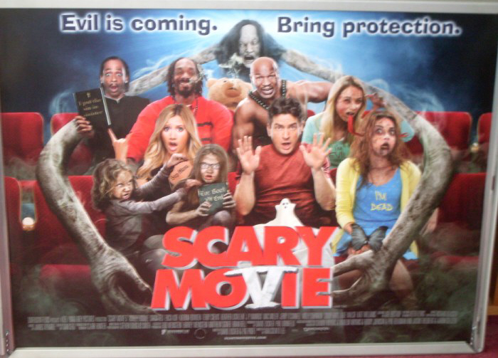 SCARY MOVIE V: UK Quad Film Poster