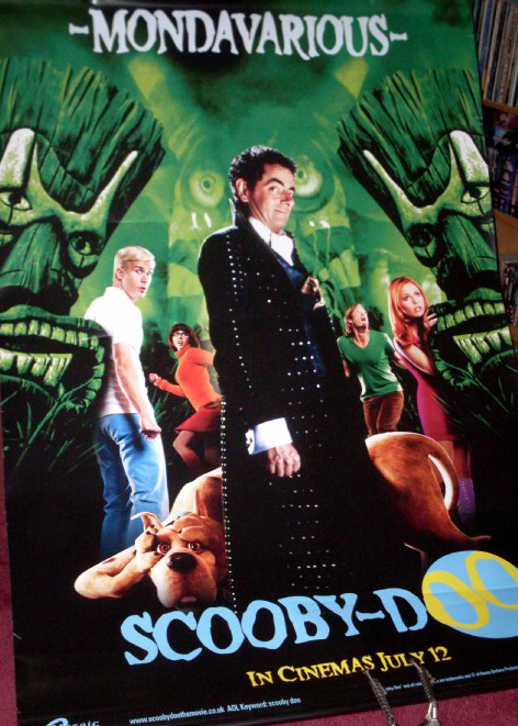 SCOOBY-DOO: Mondovarious/Rowan Atkinson Cinema Banner SCOOBY-DOO: Mondovarious/Rowan Atkinson Cinema Banner