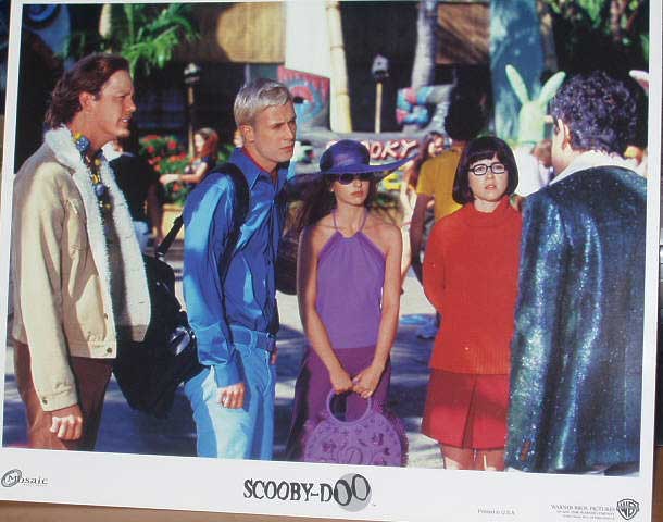SCOOBY DOO: Lobby Card (The Four Chat Outside)