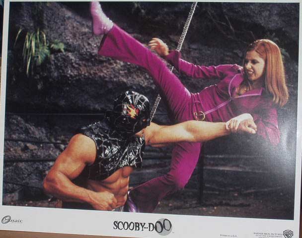 SCOOBY DOO: Lobby Card (Daphne Kicks Out)