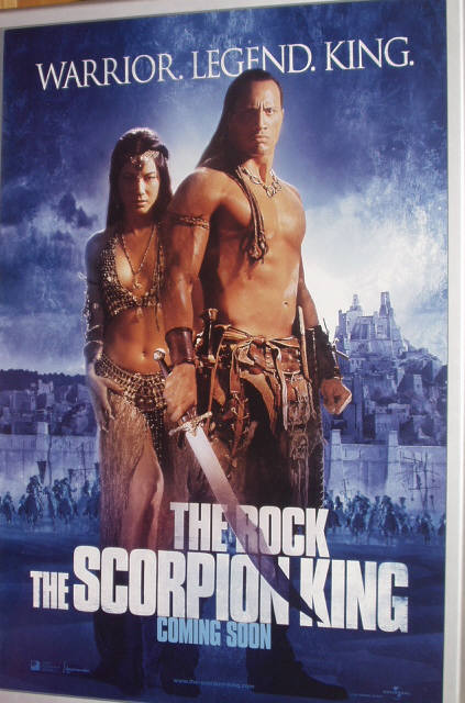 SCORPION KING, THE: Advance One Sheet Film Poster