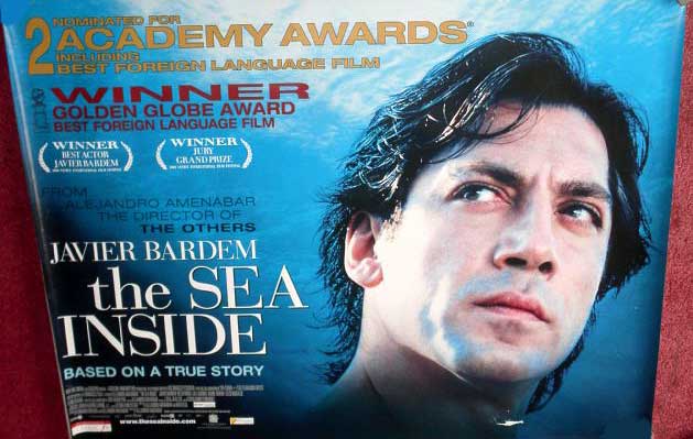 SEA INSIDE, THE: UK Quad Film Poster SEA INSIDE, THE: UK Quad Film Poster