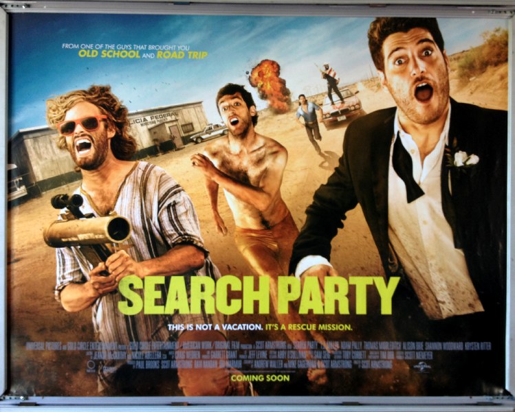 Cinema Poster: SEARCH PARTY 2015 (Quad) Alison Brie T.J. Miller Krysten Ritter