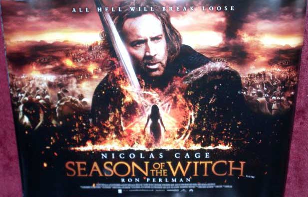 SEASON OF THE WITCH: UK Quad Film Poster