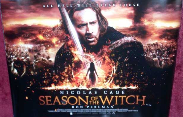 SEASON OF THE WITCH: UK Quad Film Poster SEASON OF THE WITCH: UK Quad Film Poster
