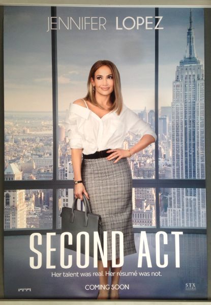 Cinema Poster: SECOND ACT 2019 (One Sheet) Jennifer Lopez Vanessa Hudgens