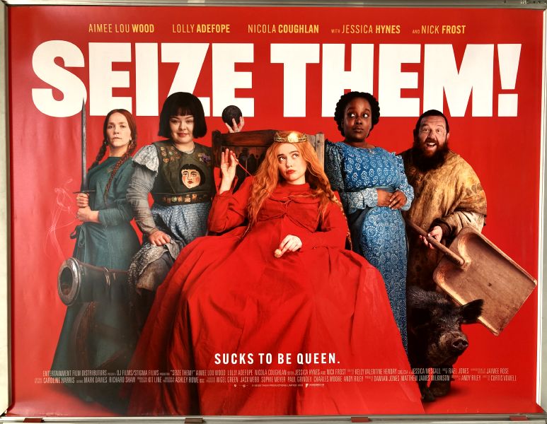 Cinema Poster: SEIZE THEM! 2024 (Quad) Nick Frost Jessica Hynes Cinema Poster: SEIZE THEM! 2024 (Quad) Nick Frost Jessica Hynes