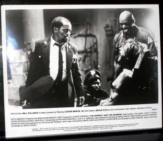SERPENT AND THE RAINBOW, THE: Publicity Still Bill Pullman Tortured SERPENT AND THE RAINBOW, THE: Publicity Still Bill Pullman Tortured