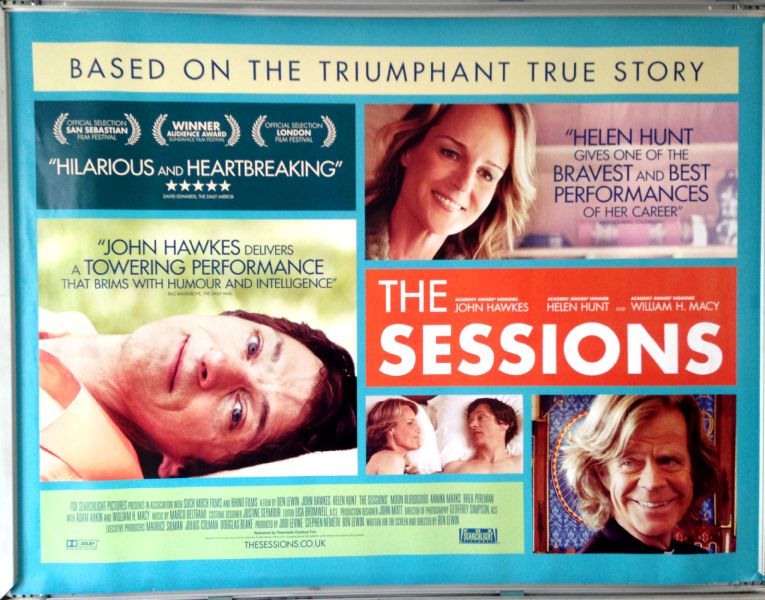 Cinema Poster: SESSIONS, THE 2013 (Quad) John Hawkes Helen Hunt William H. Macy