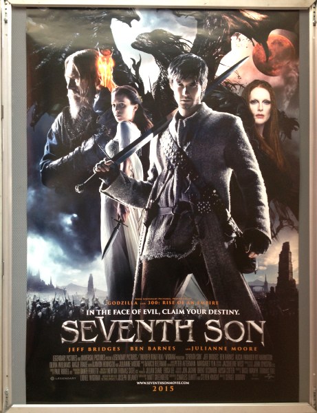 Cinema Poster: SEVENTH SON 2015 (One Sheet) Ben Barnes Julianne Moore