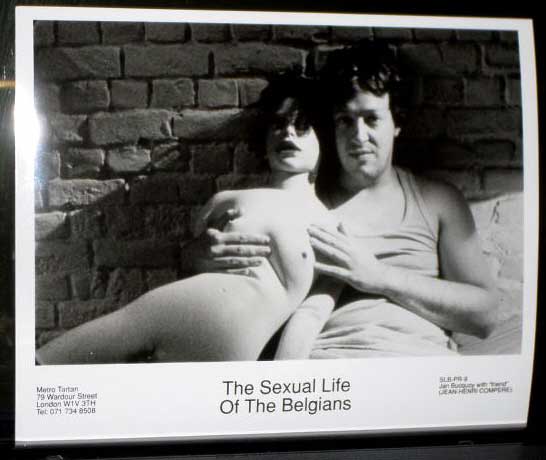 SEXUAL LIFE OF THE BELGIANS, THE: Publicity Still Compere and Doll SLB-PR-9 SEXUAL LIFE OF THE BELGIANS, THE: Publicity Still Compere and Doll SLB-PR-9