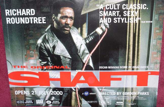 SHAFT: BFI Rerelease UK Quad Film Poster SHAFT: BFI Rerelease UK Quad Film Poster