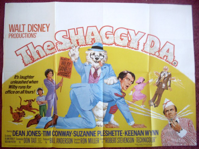 SHAGGY D.A., THE: UK Quad Film Poster SHAGGY D.A., THE: UK Quad Film Poster