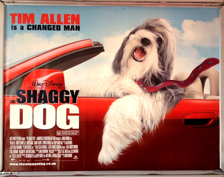 Cinema Poster: SHAGGY DOG, THE 2006 (Quad) Tim Allen Danny Glover